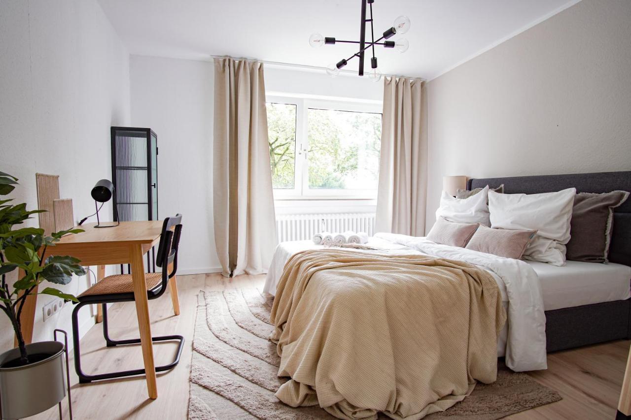 אסן Homefy Feel-Good Apartment - Own Parking, Balcony And Garden מראה חיצוני תמונה
